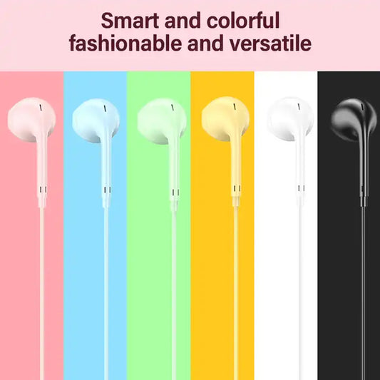 3.5mm In-ear With Microphone Headset- Assorted